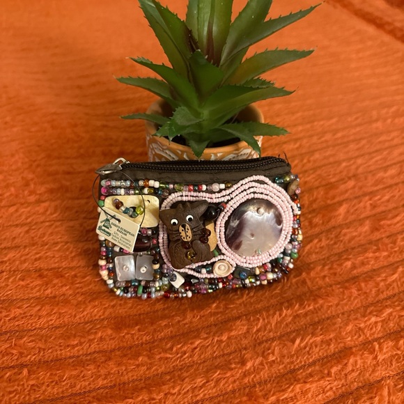 Colorful Beaded Coin Purse - Picture 7 of 16